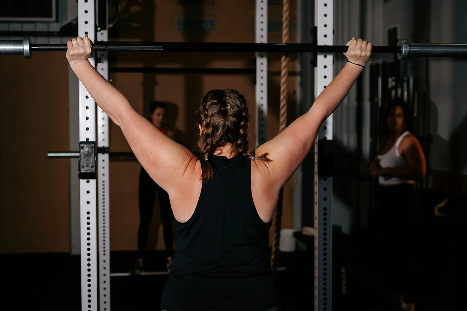 Barbell training at Elevate Motion