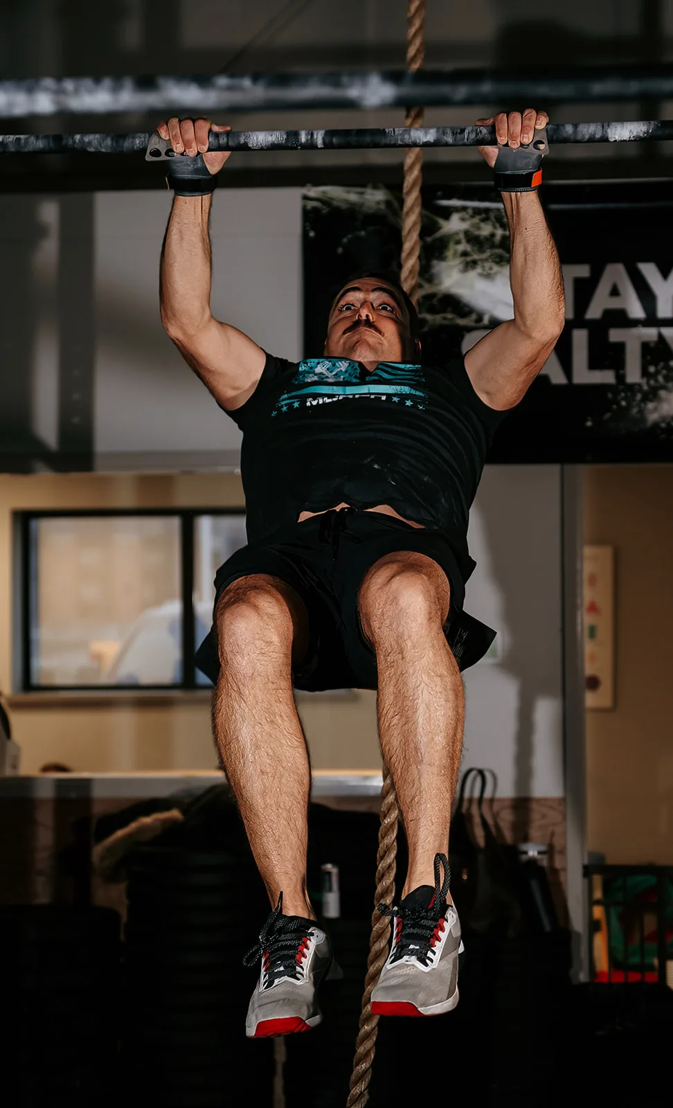 Pull-up training at Elevate Motion