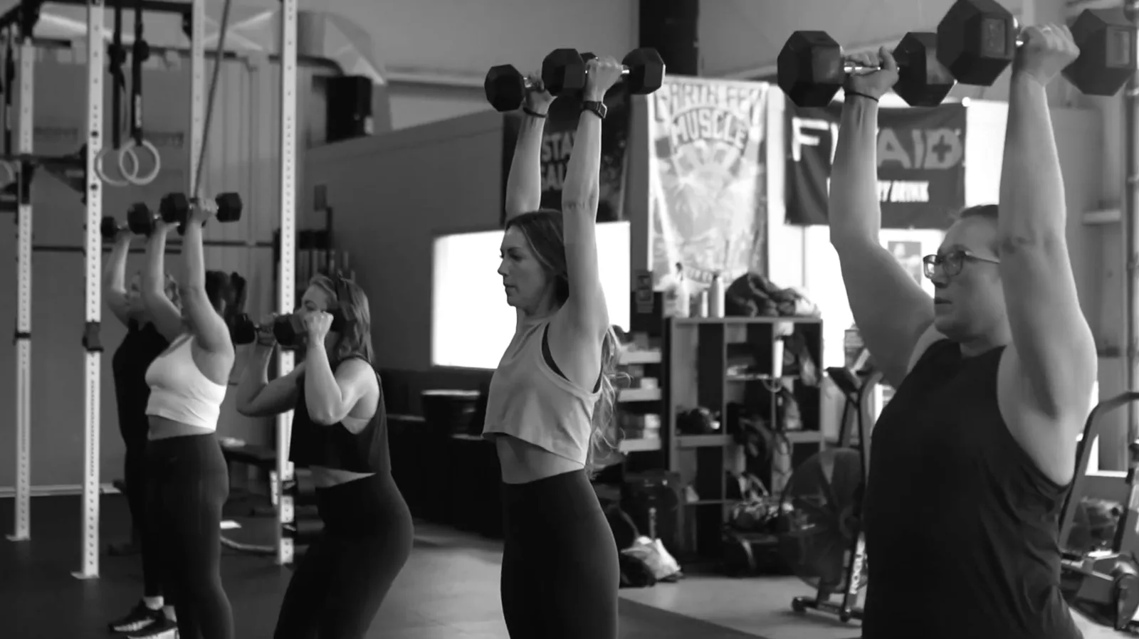Group training at Elevate Motion Gym