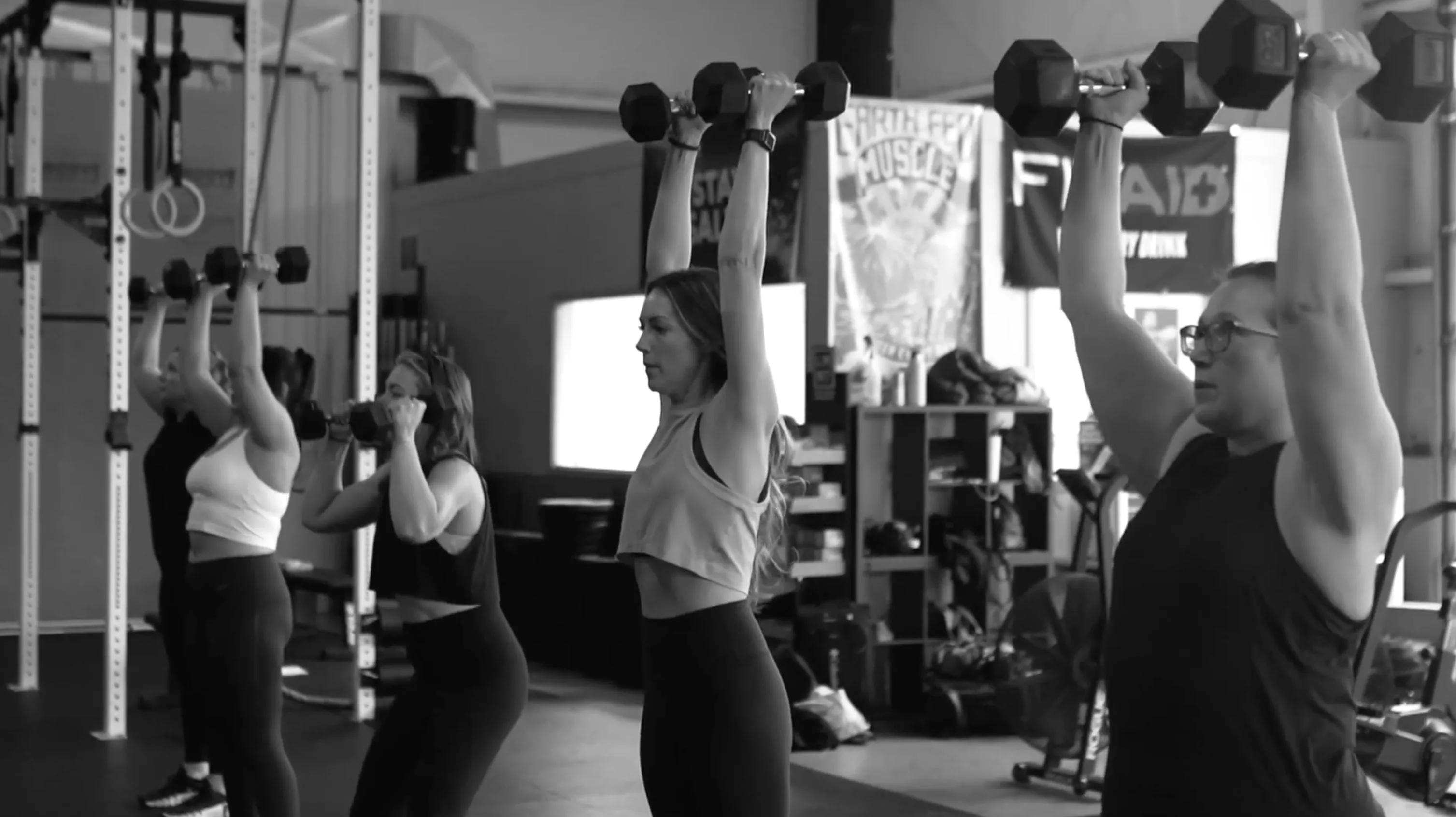 Group strength and conditioning at Elevate Motion