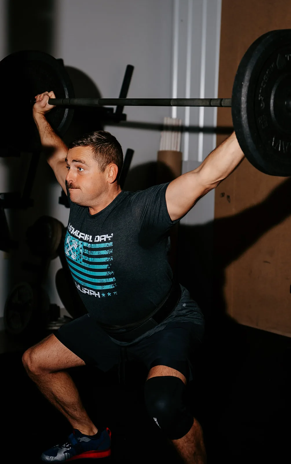 Olympic lifting snatch training